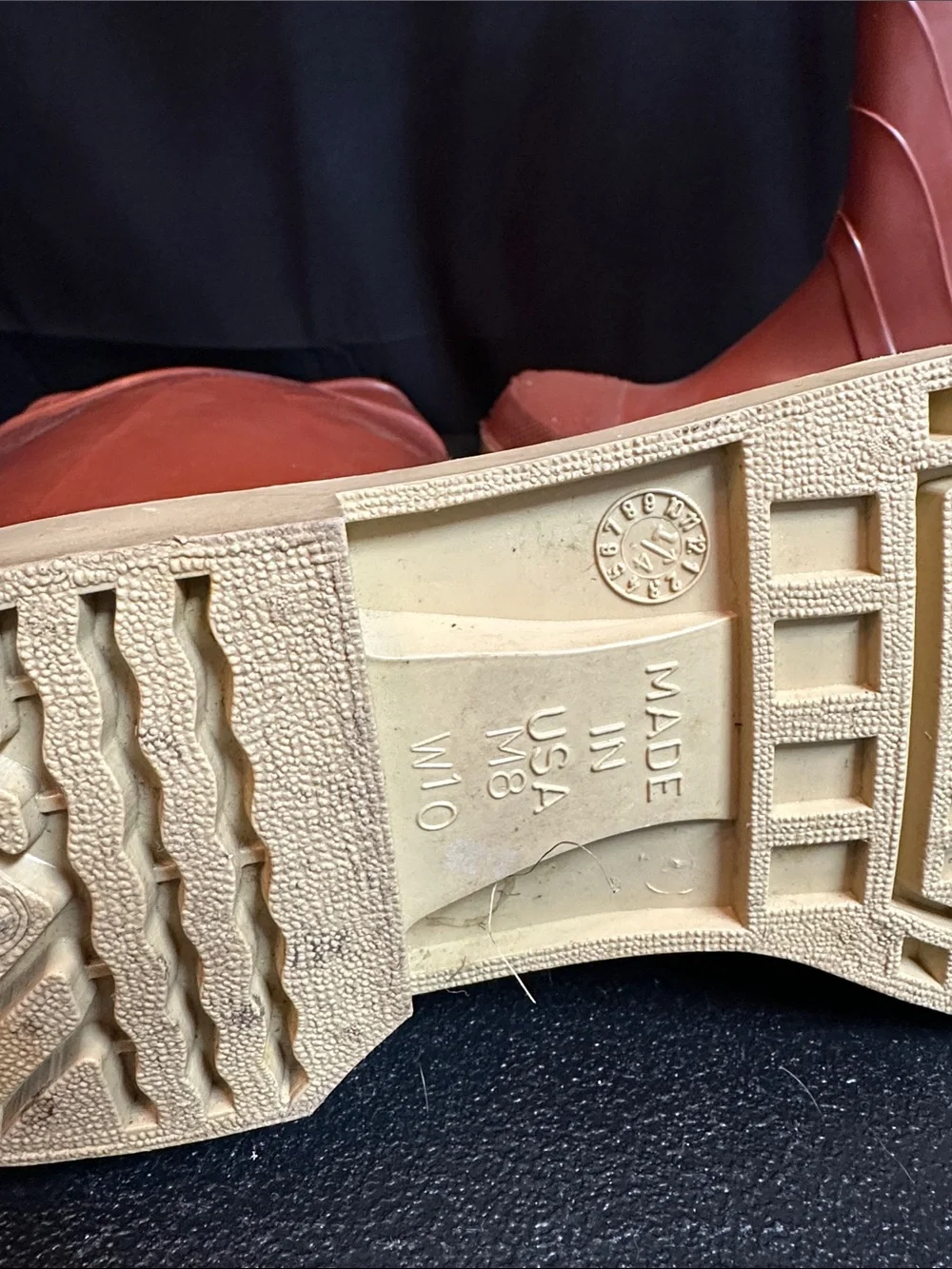 Brown Men's Waterproof Rain & Snow Boots